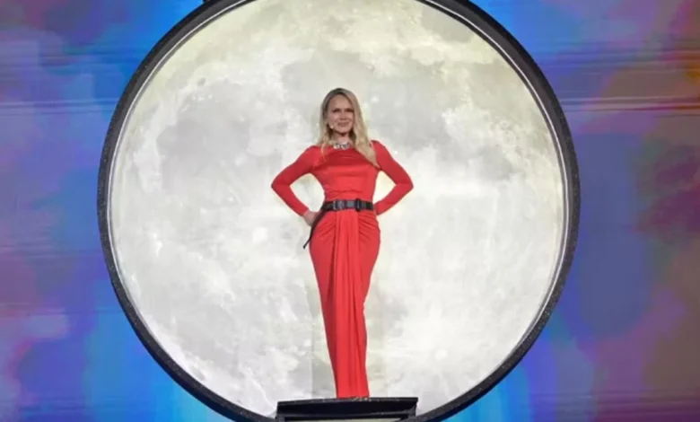 Eliana no Upfront Globo 2026.  Foto: Globo/Renato Pizzutto