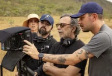 Carlos Araújo e equipe. Foto: Globo/Manoela Mello