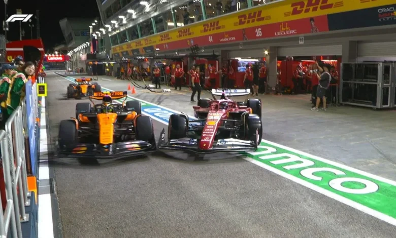 Grande Prêmio de Singapura de Fórmula 1. Foto: Reprodução
