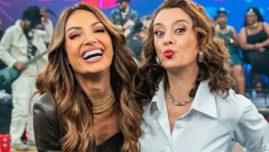 Patr&iacute;cia Poeta e C&aacute;tia Fonseca. Foto: Reprodu&ccedil;&atilde;o @/altashoras