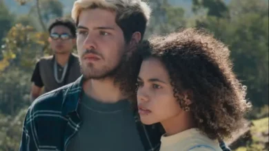 Raul (Paulo Mendes) e Joélly (Alana Cabral). Foto: TV Globo