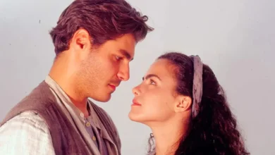 Matteo (Thiago Lacerda) e Giuliana (Ana Paula Ar&oacute;sio). Foto: Acervo TV Globo