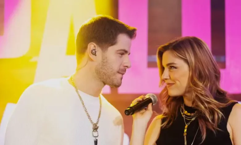 Enzzo Gabriel (Maurício Destri) e Raíssa (Alice Wegmann). Foto: Globo/ Vitor Peruzze