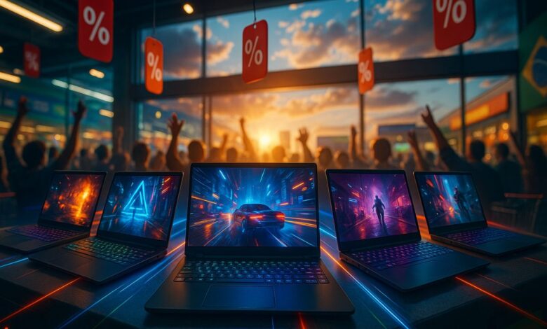 Black Friday traz notebooks gamer com RTX com Ray Tracing em oferta; veja Dell G15 e Acer Nitro 5 entre os modelos com melhor custo-benefício.