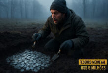 Homem cava buraco na Suécia e encontra 20 mil moedas de prata medievais avaliadas em até US$ 6 milhões — uma das maiores descobertas arqueológicas da Europa, escondida há quase mil anos