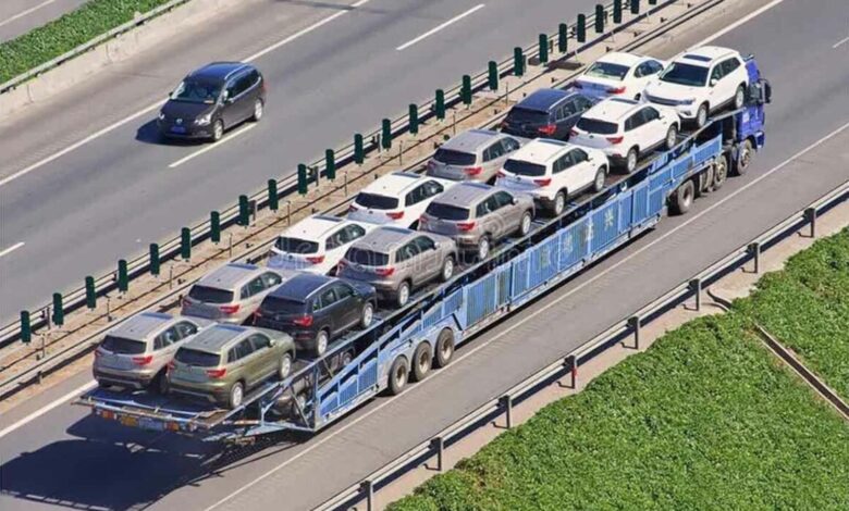 Caminhões-cegonha, Veículos, China