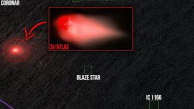 China registra cometa 3I/ATLAS com Tianwen-1; ExoMars TGO e Mars Express somam dados e indicam aceleração não gravitacional nas observações.