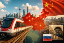 China domina metrôs com os maiores sistemas de metrô do mundo; transporte de massa impulsiona a produtividade urbana e fortalece sistemas de metrô.