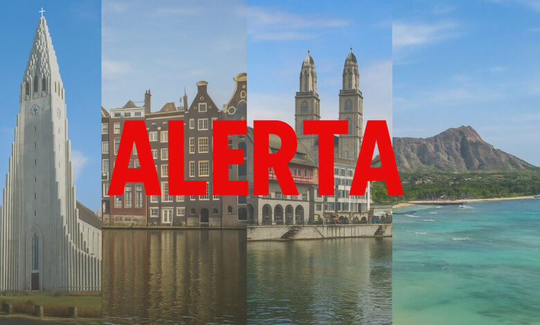 Lista das cidades mais seguras para viajar em 2026 choca ao excluir toda a América do Sul