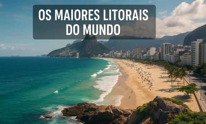 Maiores litorais do mundo, Litorais, Litoral