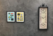 Cimento queimado, parede