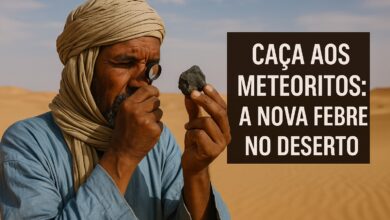 Deserto, Meteorito, Pedras espaciais