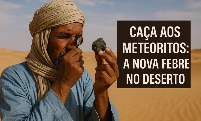 Deserto, Meteorito, Pedras espaciais