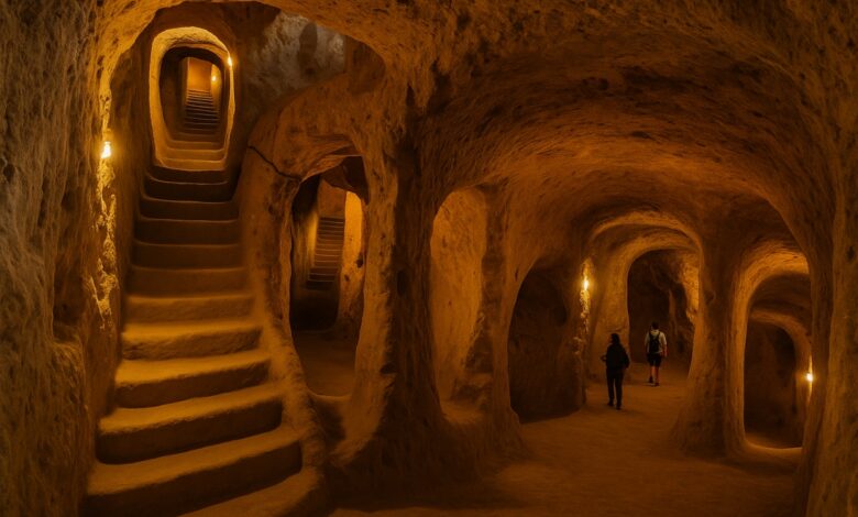 A reforma de um morador revelou uma cidade subterrânea com 20 mil habitantes, igrejas e vinícolas, tudo escondido sob o chão