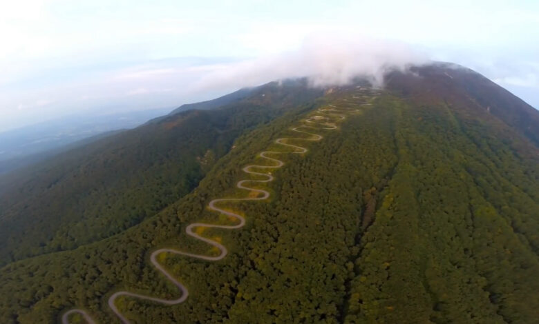 Estrada, Japão, Montanha