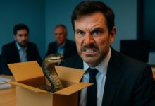 Ex-diretor de banco envia cobras vivas a ex-chefes após demissão e é condenado a seis meses de prisão com sursis