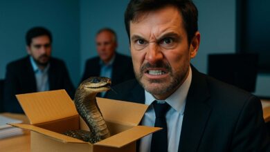 Ex-diretor de banco envia cobras vivas a ex-chefes após demissão e é condenado a seis meses de prisão com sursis