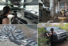 Youtuber descobre que Hotel de luxo fechado desde 2016 virou cemitério de Rolls-Royce, Hummer limusine e outras raridades na China