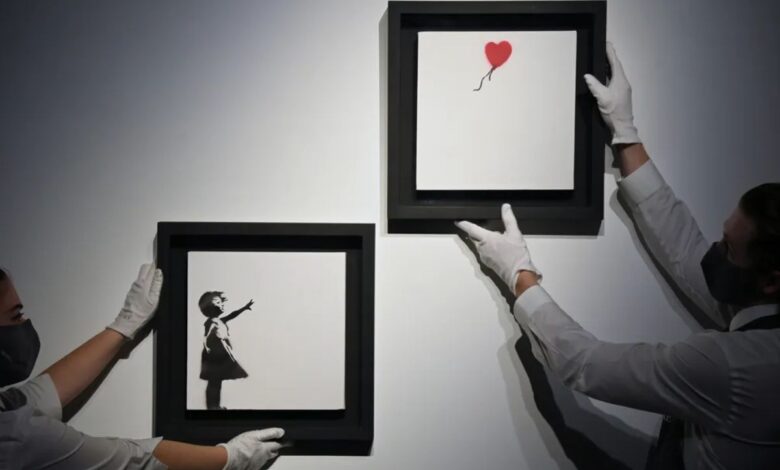 Roubo milionário em Londres: ladrão invade galeria, leva obra icônica de Banksy avaliada em R$ 1,9 milhão e é preso 48 horas depois