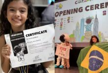 Uma menina prodígio brasileira, com QI alto e altas habilidades, brilhou na Copernicus Olympiad de matemática ao conquistar a medalha internacional de prata.