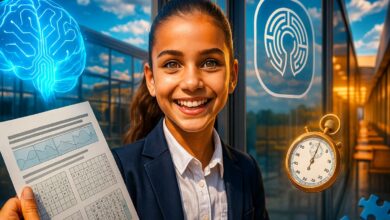 História de uma menina superdotada de 10 anos aceita na Mensa após teste de dislexia revelar QI de 136, confirmando presença no 1% mais inteligente do mundo e orientando apoio escolar sob medida.