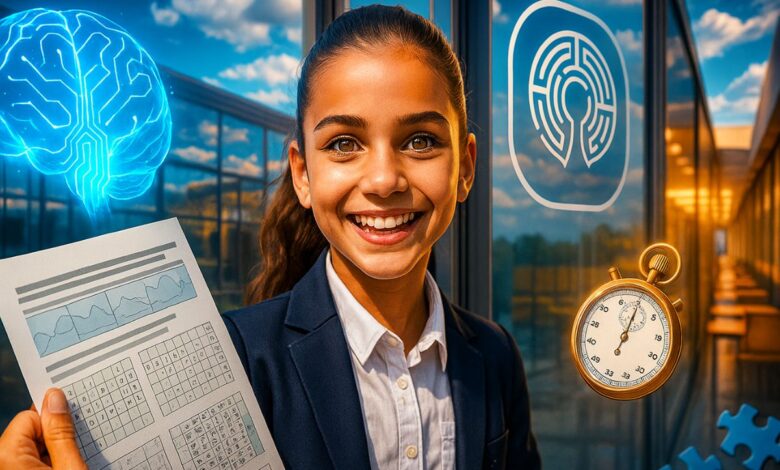 História de uma menina superdotada de 10 anos aceita na Mensa após teste de dislexia revelar QI de 136, confirmando presença no 1% mais inteligente do mundo e orientando apoio escolar sob medida.