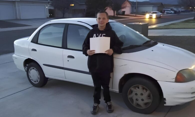 Com apenas 13 anos, menino vende o próprio Xbox, faz serviços de jardinagem e junta dinheiro para comprar um carro usado para a mãe, em uma das histórias mais emocionantes
