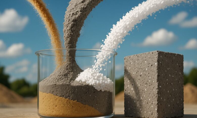 Aprenda a produzir bloco de concreto com isopor triturado, criando um concreto ecológico à base de cimento e areia, mais leve, resistente e ideal para obras pequenas.