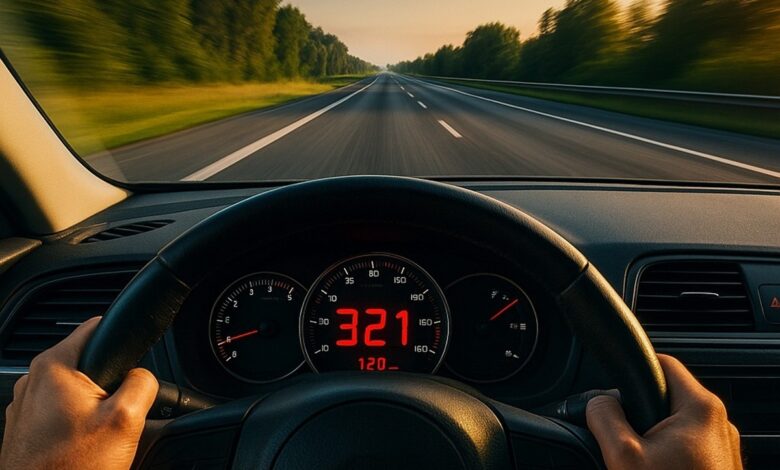 Motorista é flagrado a 321 km/h na A2 e polícia alemã reforça alertas sobre riscos, multas, pontos na carteira e suspensão por excesso de velocidade