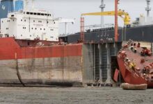 O fim dos gigantes Como navios colossais são