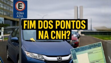 Projeto de lei na Câmara propõe limitar pontos na CNH por falta de pagamento na Zona Azul e aplica penalidade apenas após reincidência.