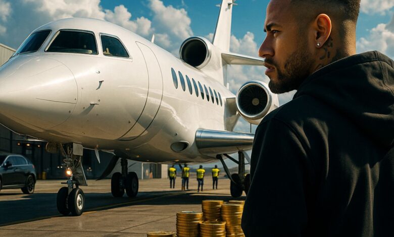 Descubra quanto custa manter o jato do Neymar e seu Falcon 900LX na aviação executiva, do custo mensal ao luxo extremo que cerca essa operação.
