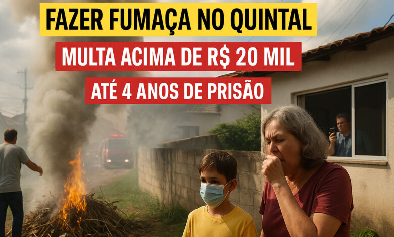Brasileiro queimar lixo no quintal sempre foi normal, mas agora pode render prisão de até 4 anos e multa acima de R$ 20 mil