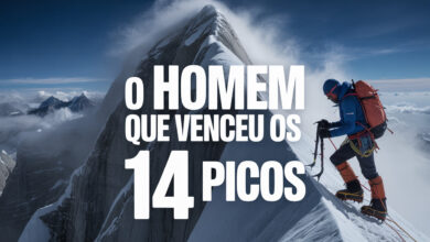 Sem oxigênio, sem equipe de apoio e enfrentando temperaturas abaixo de –40 °C, Reinhold Messner tornou-se o primeiro homem a escalar sozinho todos os 14 picos acima de 8.000 metros e redefiniu os limites da resistência humana