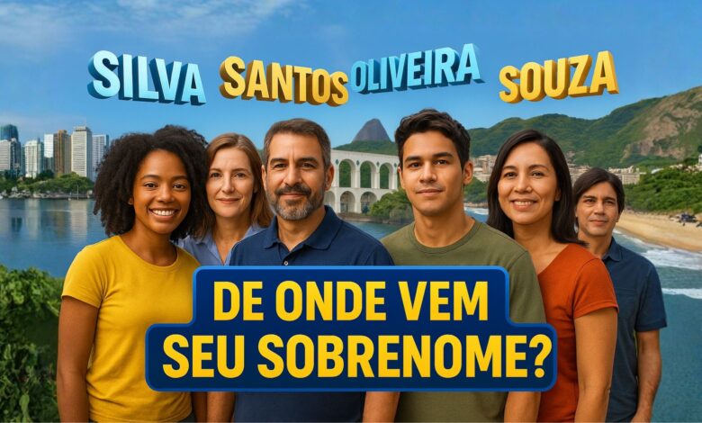Descubra os sobrenomes mais comuns do Brasil segundo o IBGE e entenda a origem e o significado dos dez principais nomes de família.