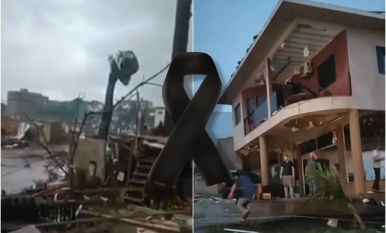 Urgente!! Tempestade extremamente perig0sa acaba de at1ngir cidade de …Ver mais