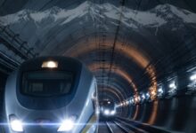 Com 57 quilômetros de extensão e escavado a 2.300 metros sob os Alpes, o túnel ferroviário mais longo do mundo custou bilhões para aliviar o tempo de viagem e o congestionamento na Europa