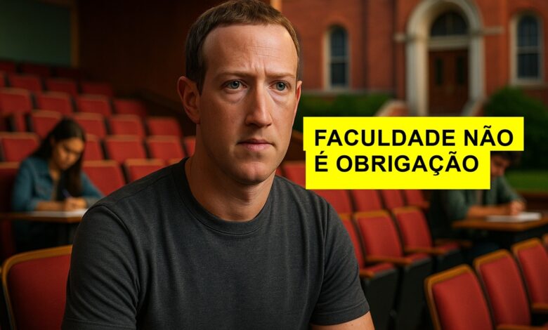 Zuckerberg critica o ensino superior, chamando-o de “tabu”, e alerta que universidades geram dívidas e não garantem empregos aos formados