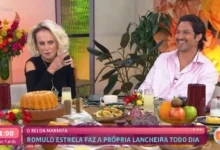 Romulo Estrela participou do Mais Você. Foto: TV Globo