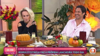 Romulo Estrela participou do Mais Você. Foto: TV Globo