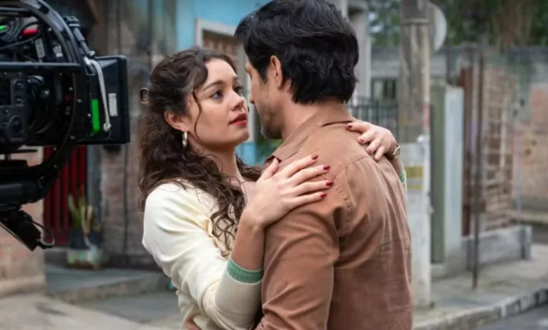 Cena de romance em Três Graças. Foto: Globo/Estevam Avellar