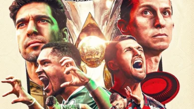 Palmeiras vs Flamengo. Foto: Reprodução