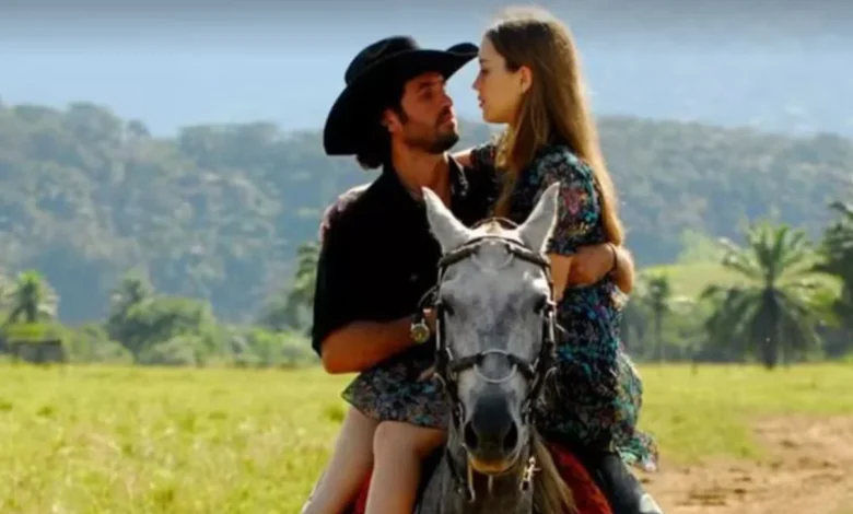 Maria Rita (Nathalia Dill) e Zeca (Eriberto Leão). Foto: Globo/João Miguel Júnior