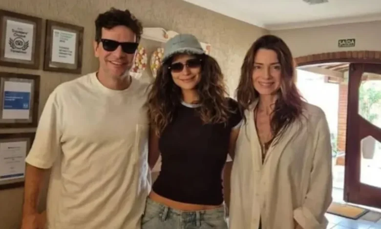 Daniel, Isadora e Letícia. Foto: Divulgação/Instagram