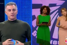 Luciano Huck, Maju Coutinho e Poliana Abritta. Foto: Reprodu&ccedil;&atilde;o/GloboPlay