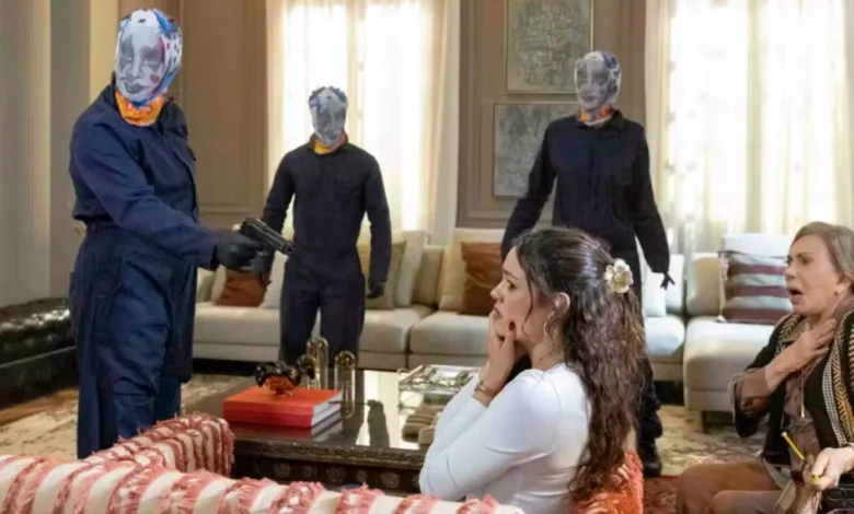 Cena de 'Três Graças'. Foto: Divulgação/Globo