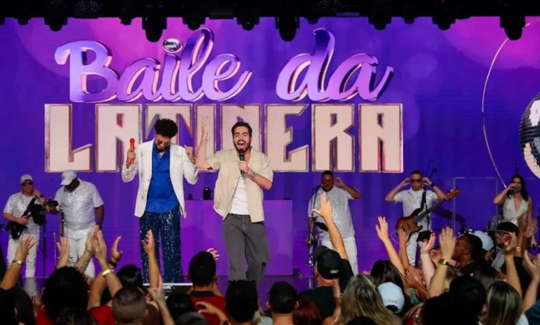 Jo&atilde;o Silva e Latino. Foto: Rogerio Pallatta/SBT