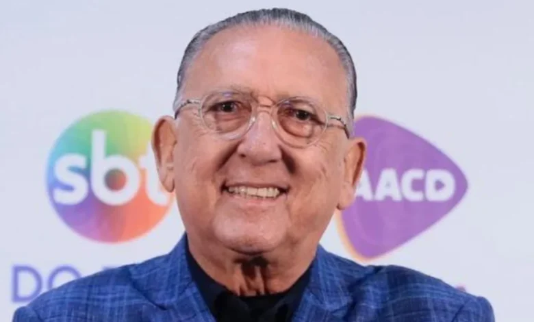 Galvão Bueno. Foto: Divulgação/SBT