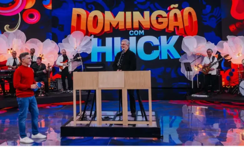 Luciano Huck e Ivan Lins — Foto: Globo/@WCNOCLICK