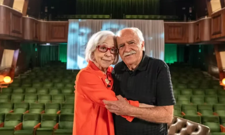 Fernanda Montenegro e Ary Fountoura. Foto: Estevam Avellar/Globo